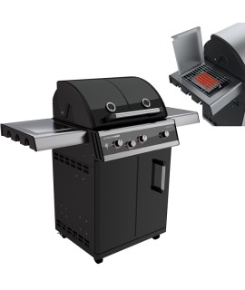 Gasgrill DualChef 325G with infrared blazing zone