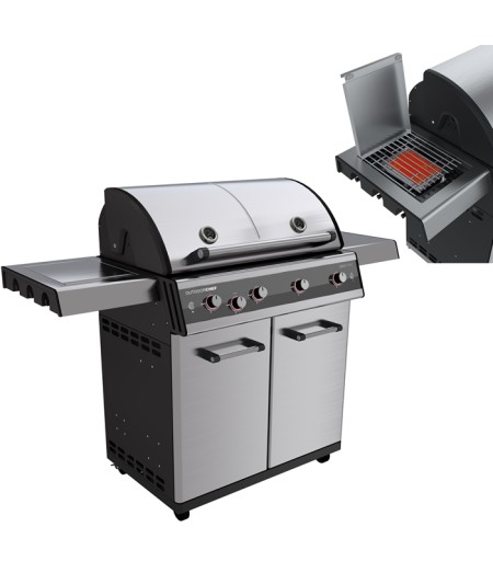 Gasgrill DualChef S-425G with infrared blazing zone