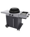 Gratar Gaz AROSA 570G EVO GRI cu statie frigere infrarosu si ochi lateral